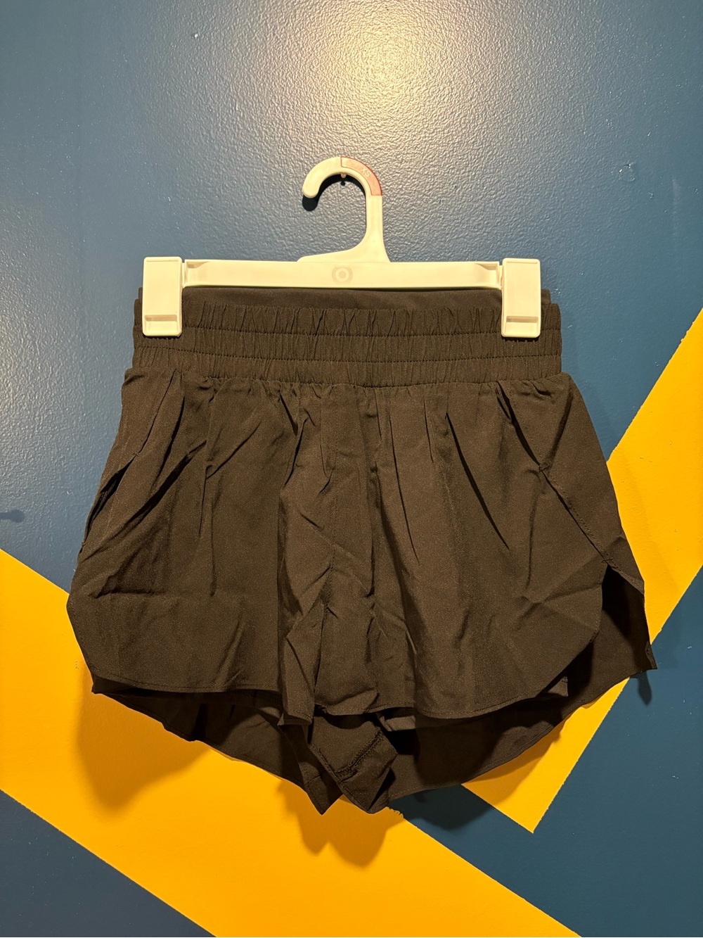 BMJL Black 2.5" Inseam Run Shorts NWT